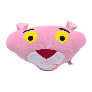Miniso Pink Panther Plush Throw Pillow Stuffed Animal 18" RARE Soft